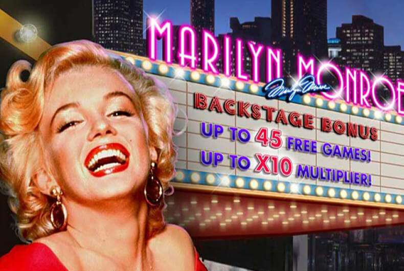 Игровой слот Marilyn Monroe